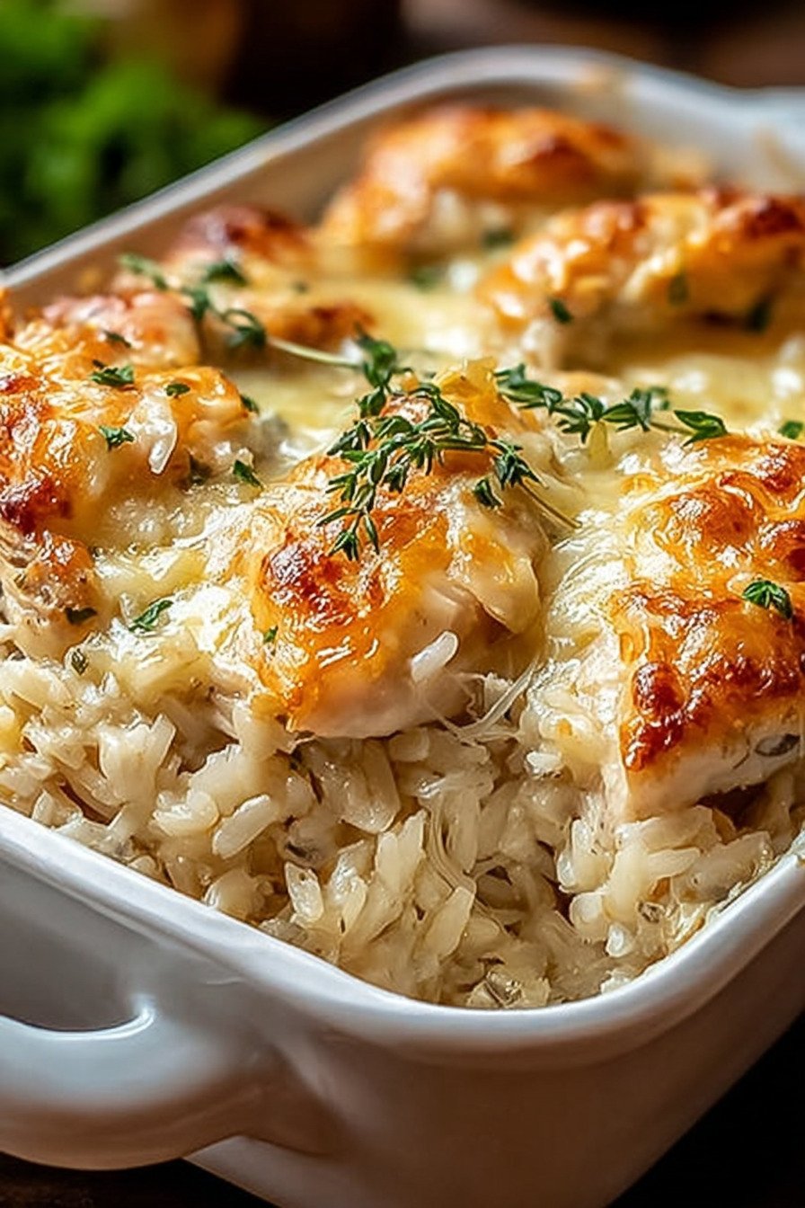 Creamy Angel Chicken Rice Casserole recipe tips