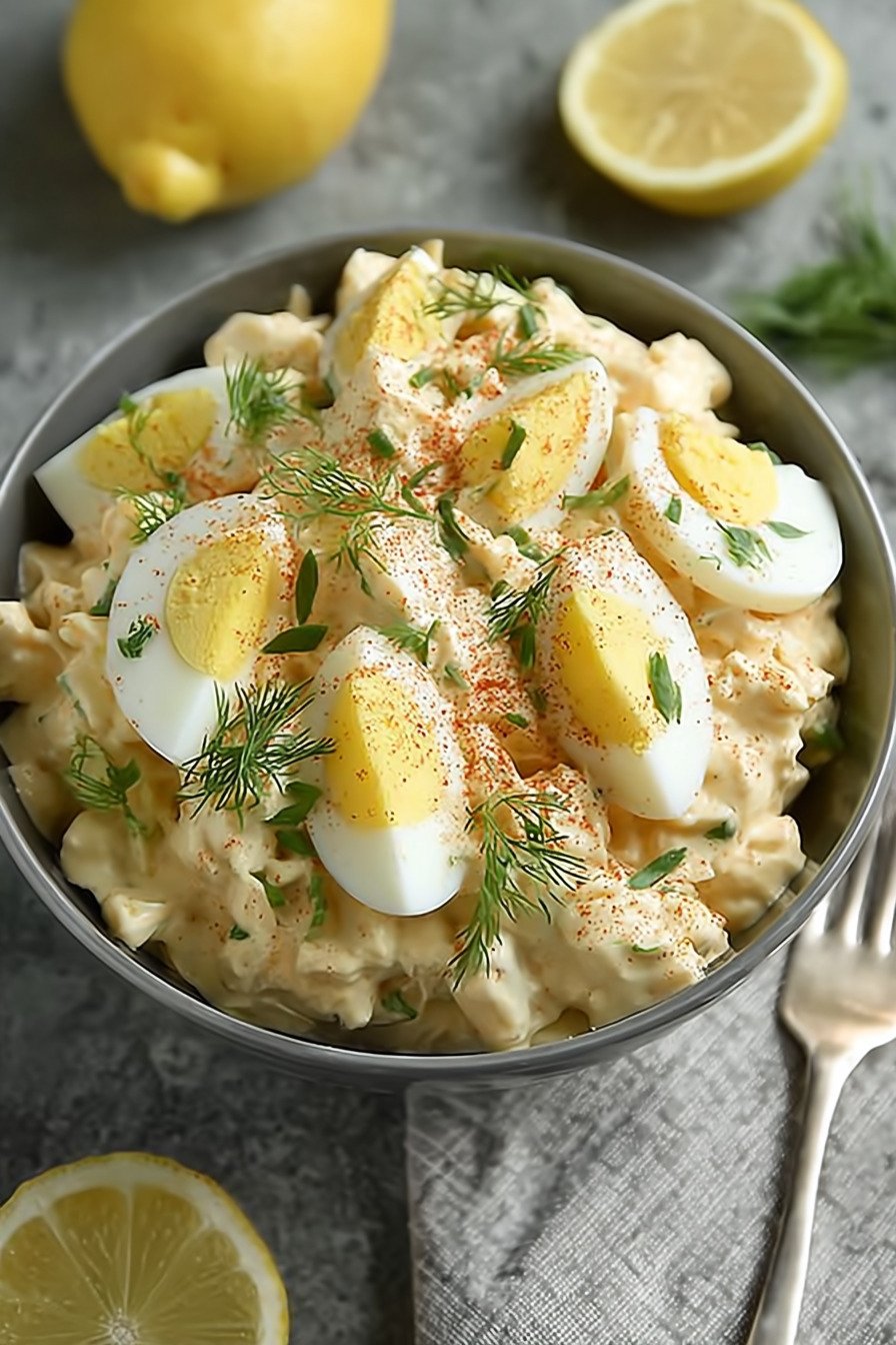 Easy Greek Yogurt Egg Salad | Low-Carb & High-Protein final result