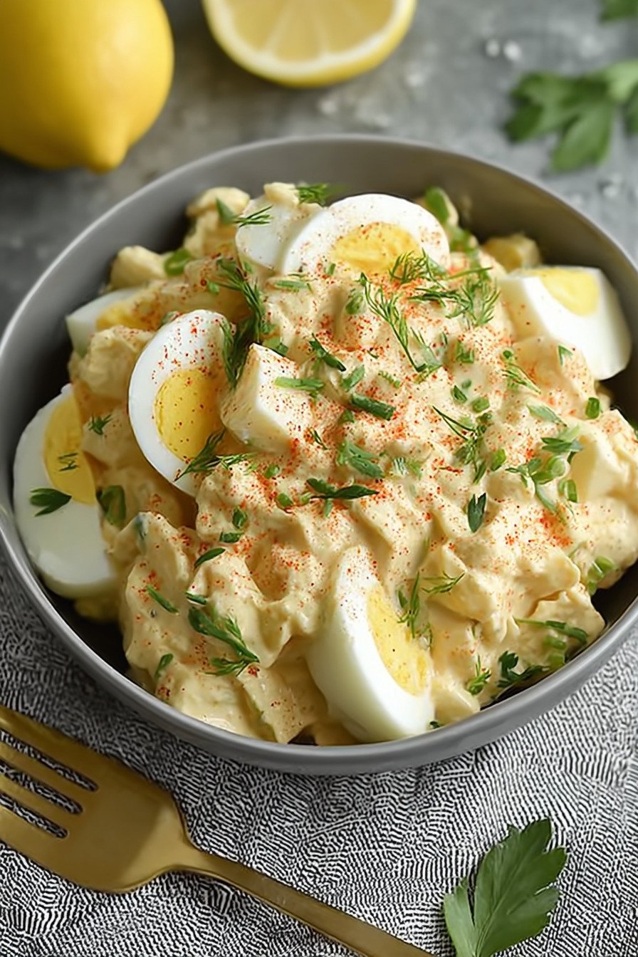 Easy Greek Yogurt Egg Salad | Low-Carb & High-Protein extra recipe photo