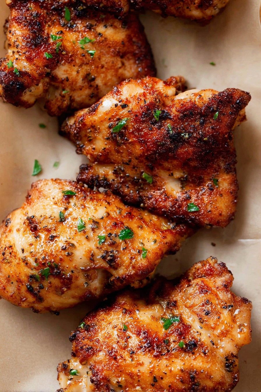 Crispy Air Fryer Boneless Skinless Chicken Thighs recipe tips