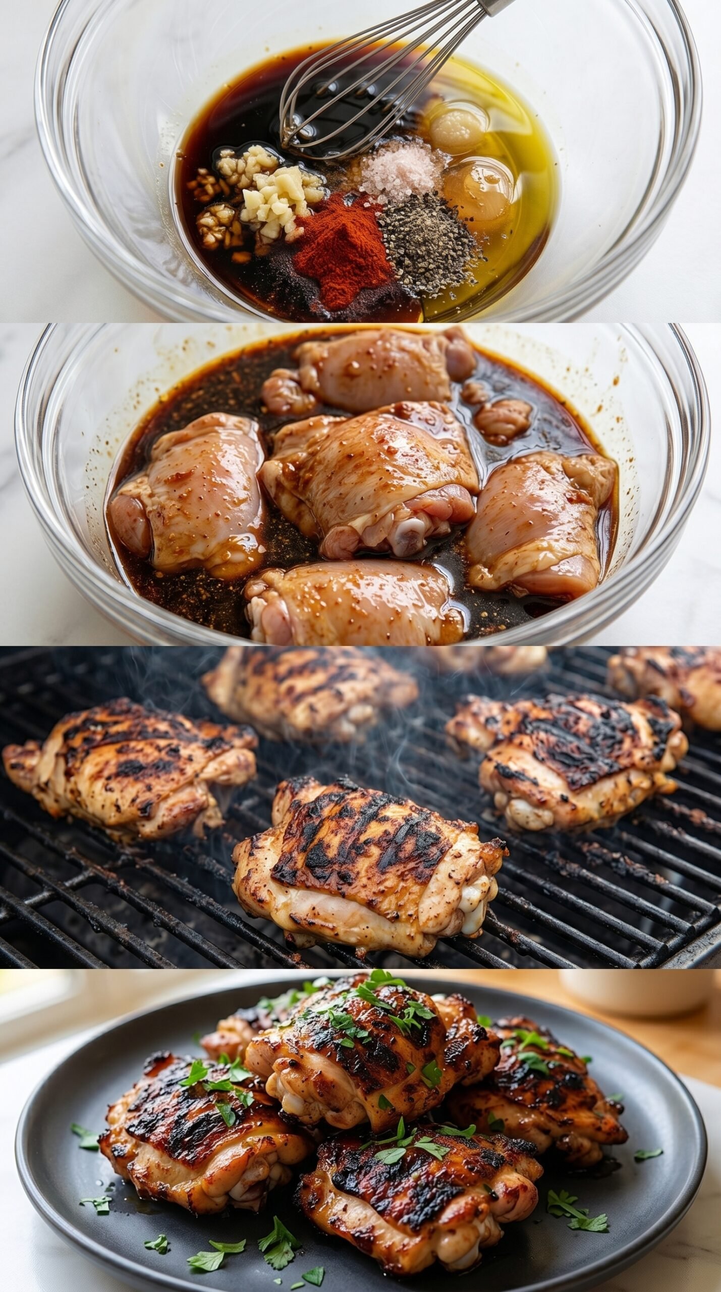 Grilled Chicken Thighs Recipe for Juicy Grilled Boneless Chicken Thighs recipe instructions