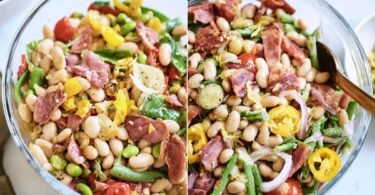Italian Dense Bean Salad with High Protein Bean Salad Flavor recipe photo