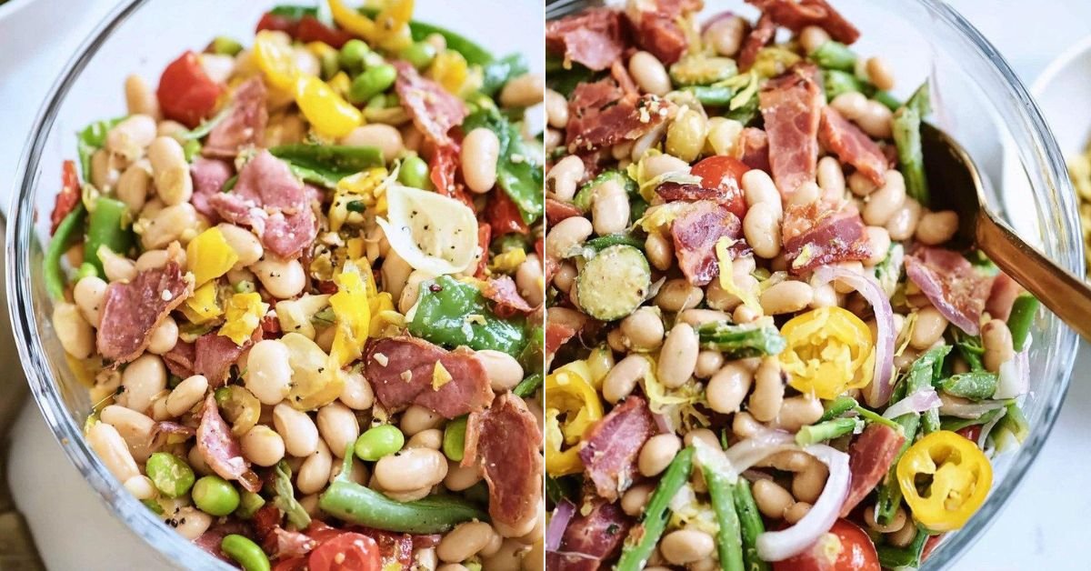 Italian Dense Bean Salad with High Protein Bean Salad Flavor recipe photo