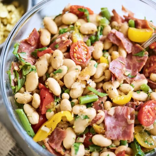 Italian Dense Bean Salad with High Protein Bean Salad Flavor extra recipe photo