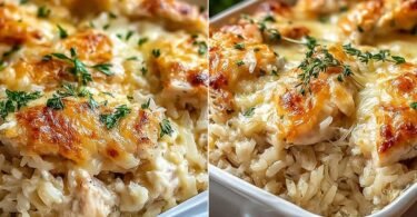 Creamy Angel Chicken Rice Casserole recipe photo