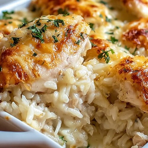 Creamy Angel Chicken Rice Casserole extra recipe photo