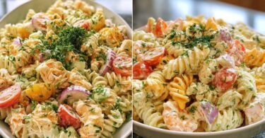 Seafood Pasta Salad with Crab and Shrimp recipe photo