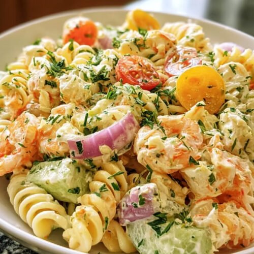 Seafood Pasta Salad with Crab and Shrimp extra recipe photo
