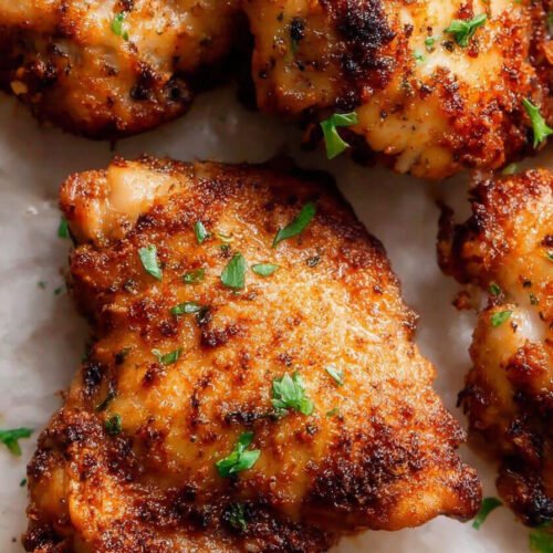 Crispy Air Fryer Boneless Skinless Chicken Thighs extra recipe photo